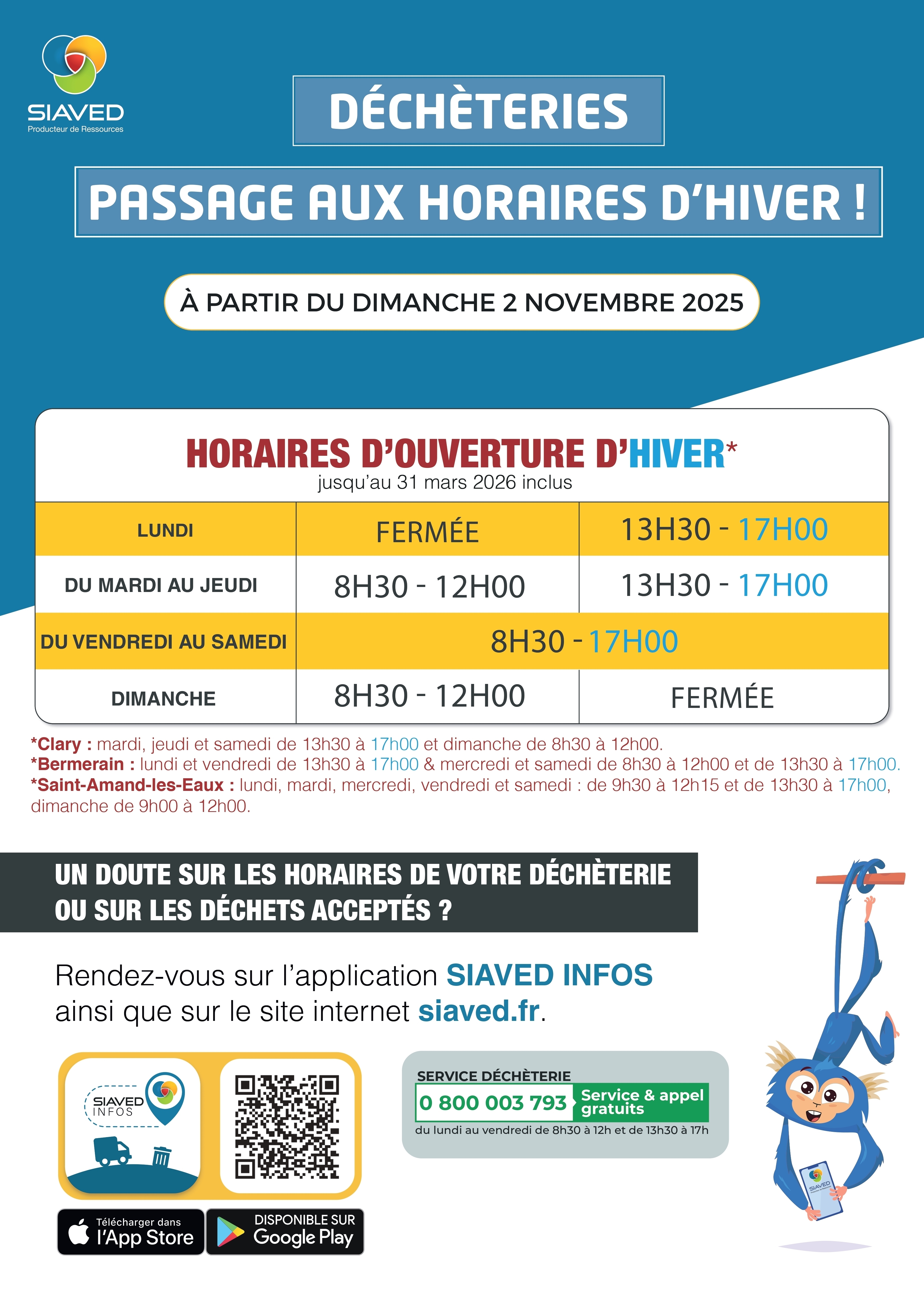 affiche horaires hiver 2025-2026_page-0001