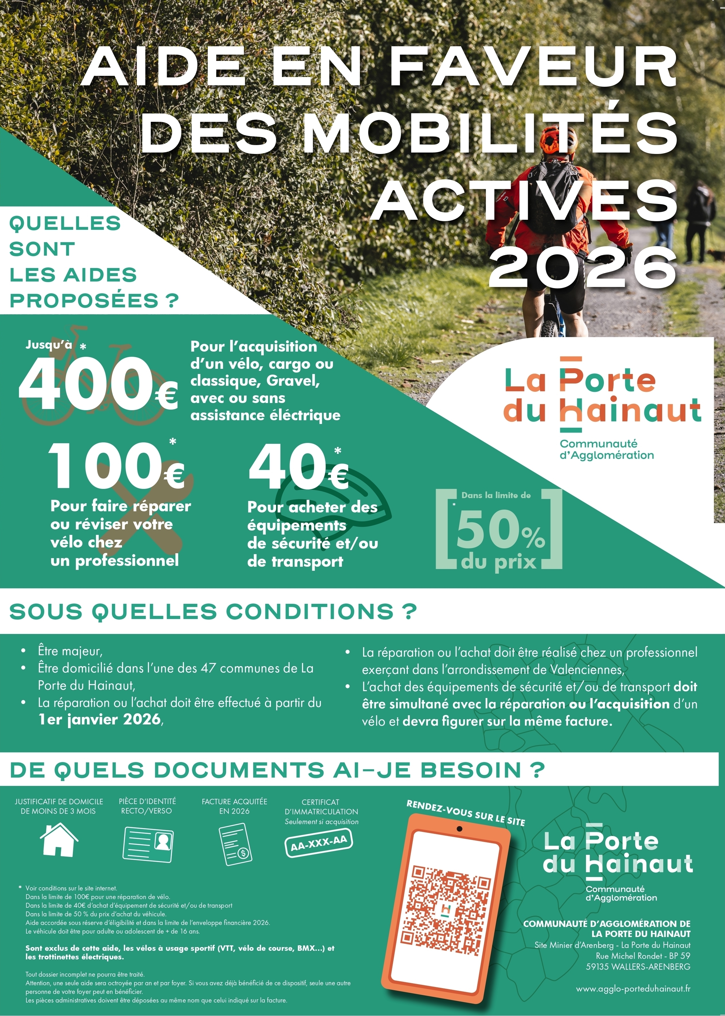 AIDE MOBILITES ACTIVES 2026