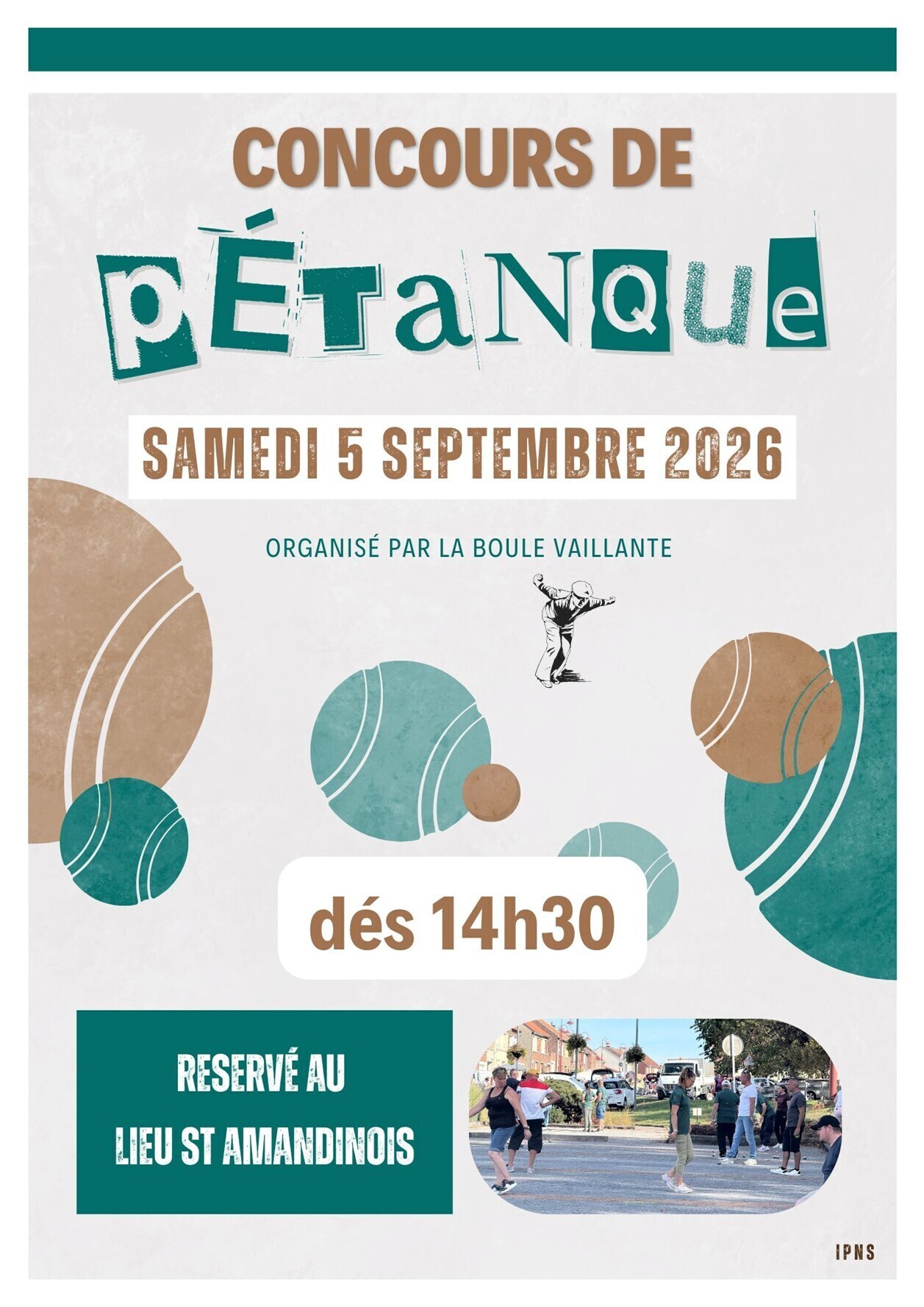 CONCOURS DE PETANQUE 2026
