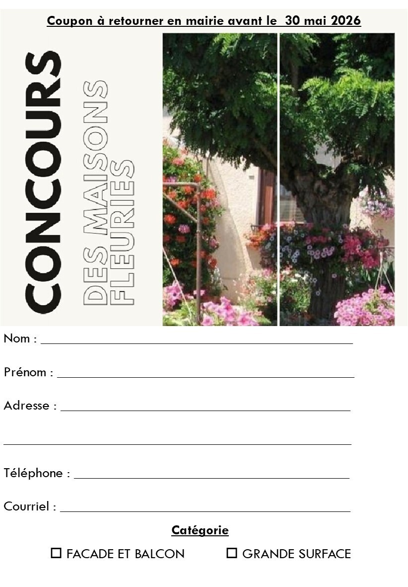coupon maisons fleuries 2026