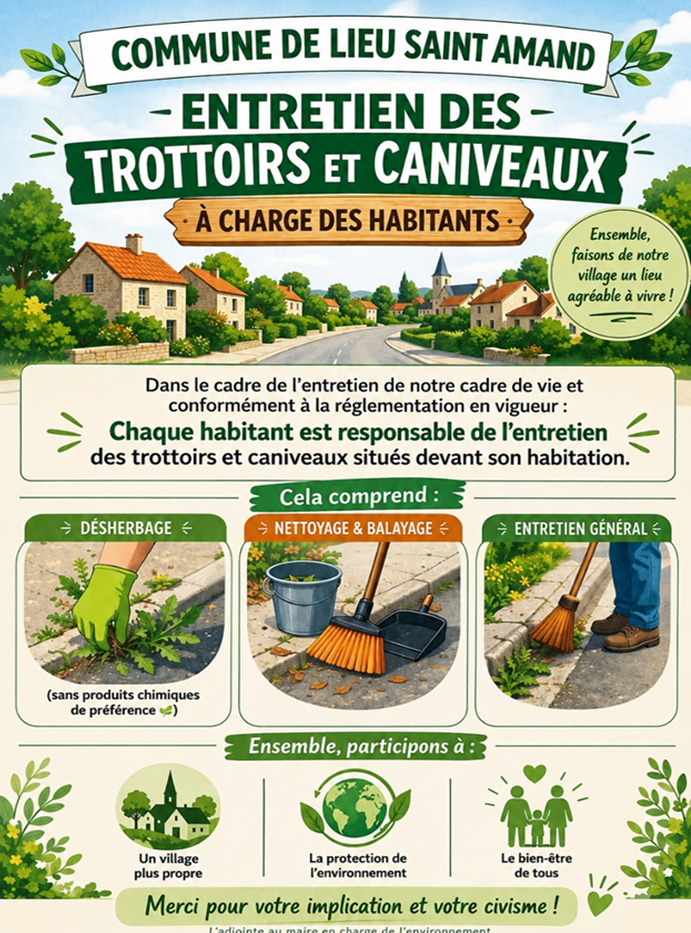 ENTRETIEN CANIVEAUX