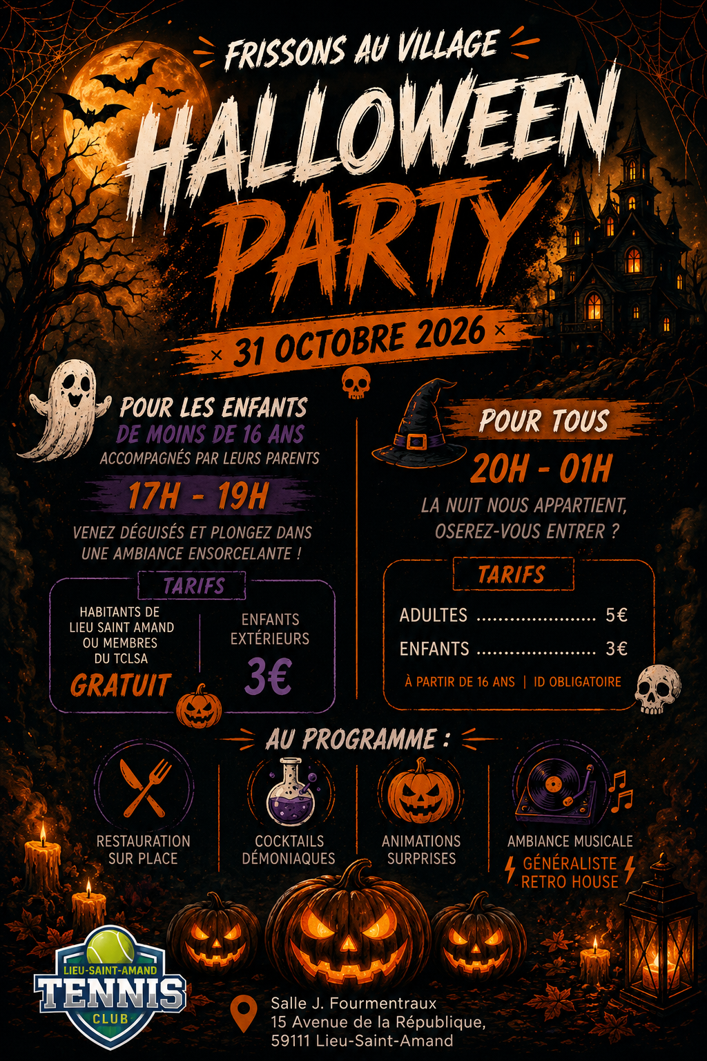 Halloween 31 octobre 2026