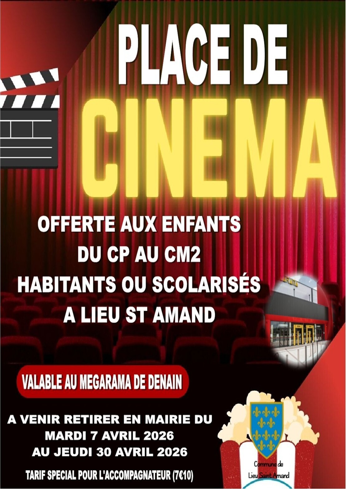 PLACES DE CINE