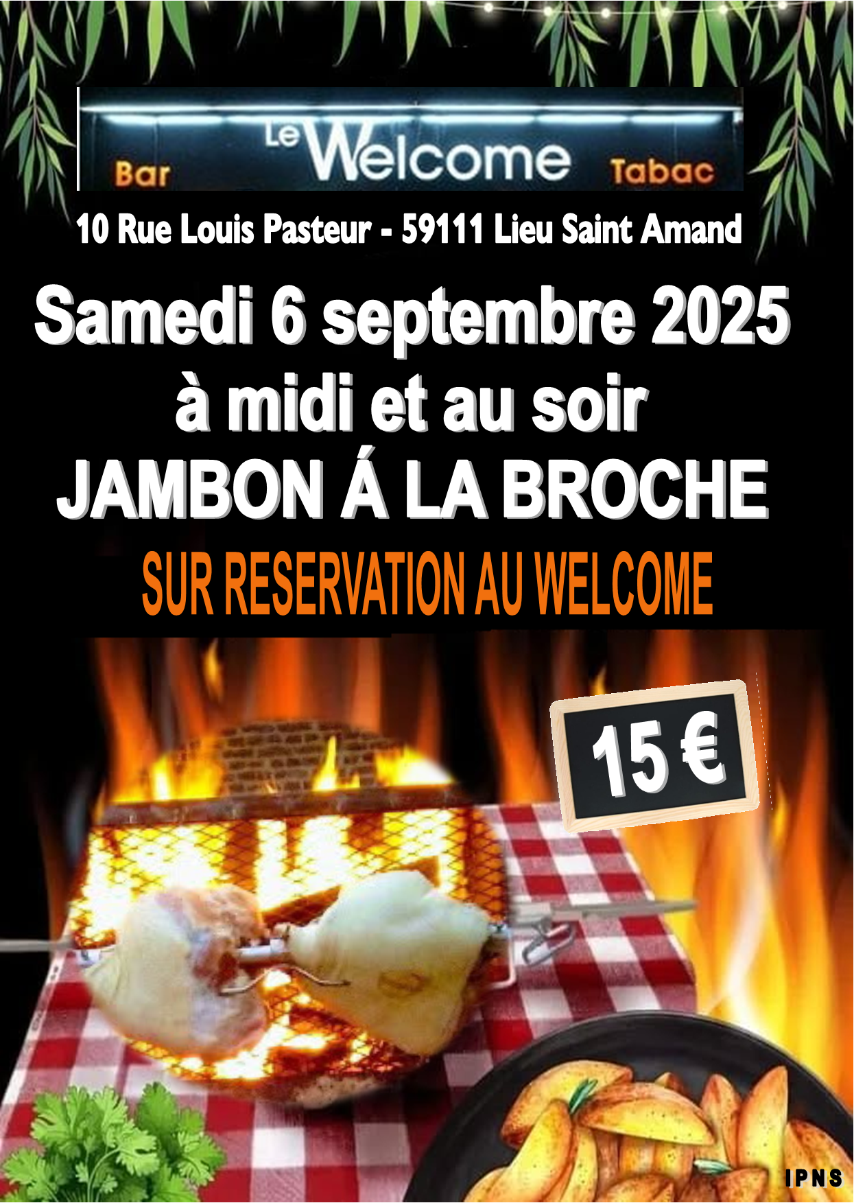 REPAS WELCOMME 06.09.25