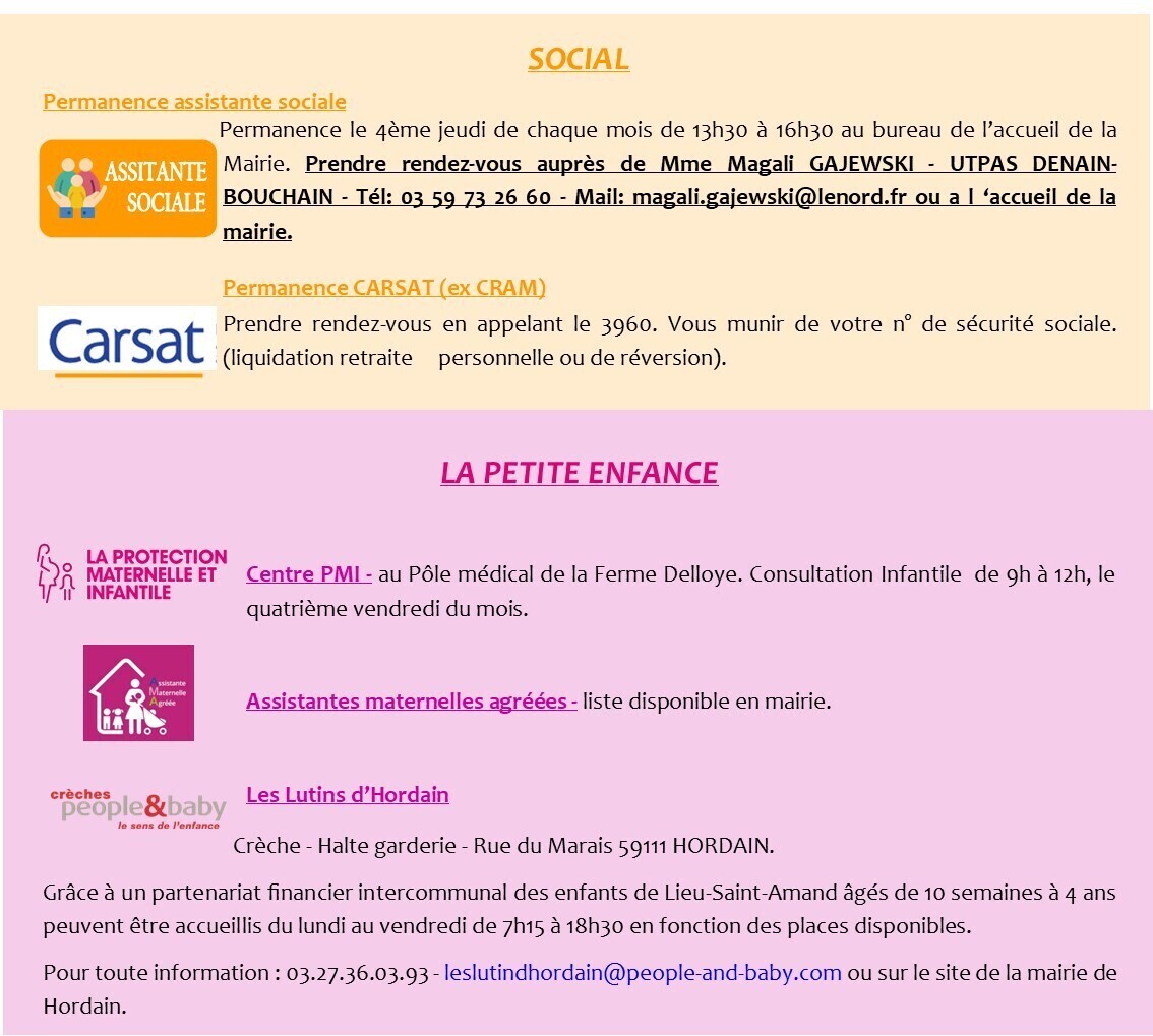SOCIAL PETITE ENFANCE