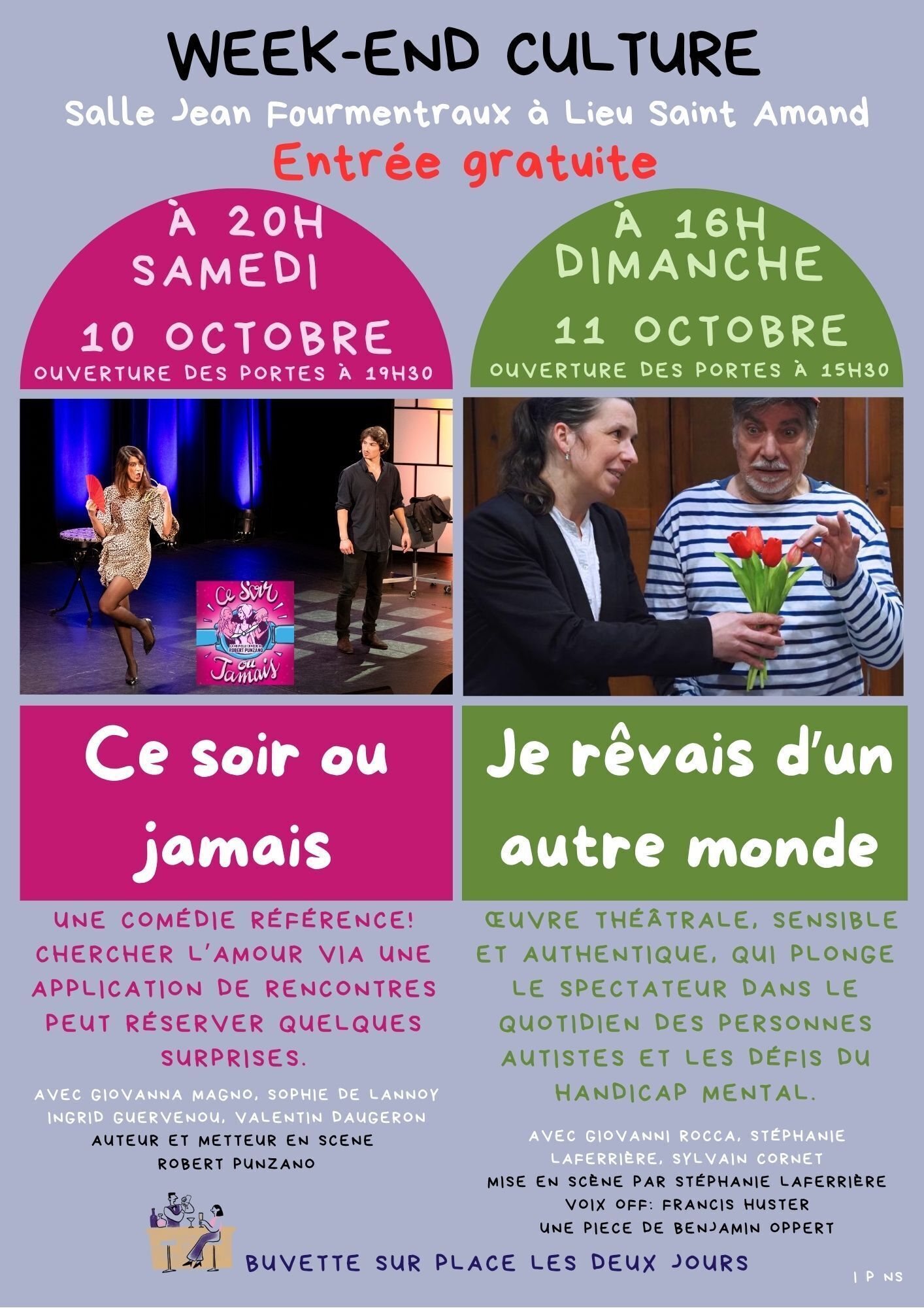 WEEK-END CULTURE OCTOBRE 2026